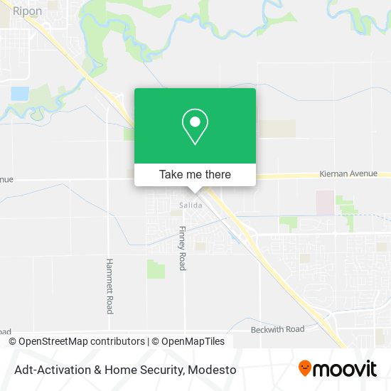 Adt-Activation & Home Security map