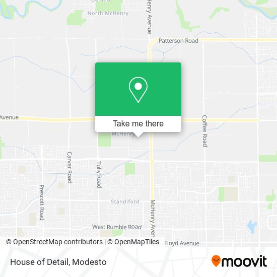 House of Detail map