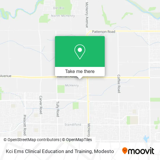 Kci Ems Clinical Education and Training map