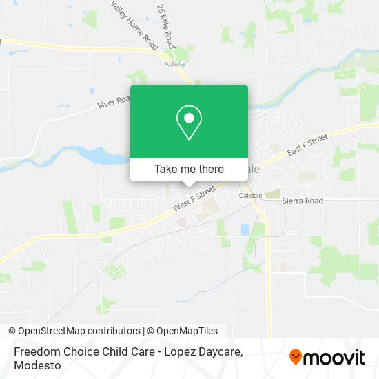 Freedom Choice Child Care - Lopez Daycare map