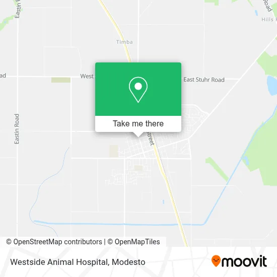 Westside Animal Hospital map