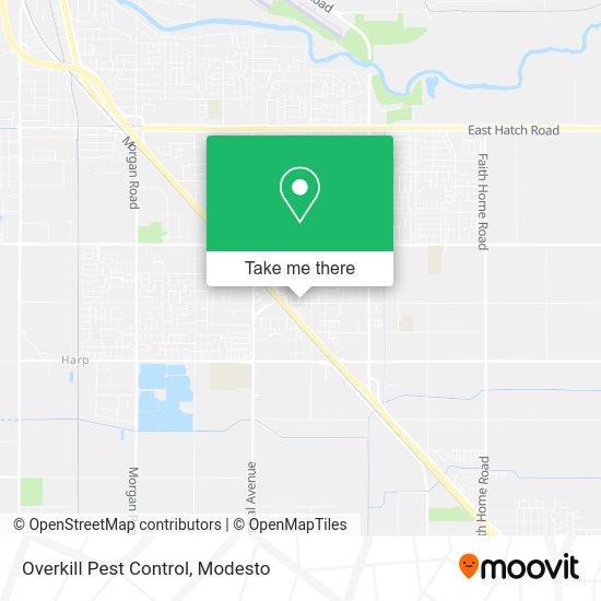 Overkill Pest Control map