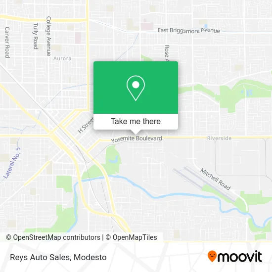 Reys Auto Sales map