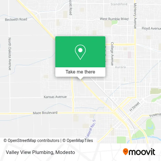 Valley View Plumbing map