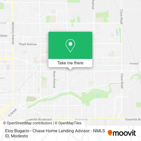 Eloy Bugarin - Chase Home Lending Advisor - NMLS ID map