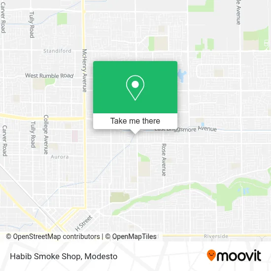 Habib Smoke Shop map