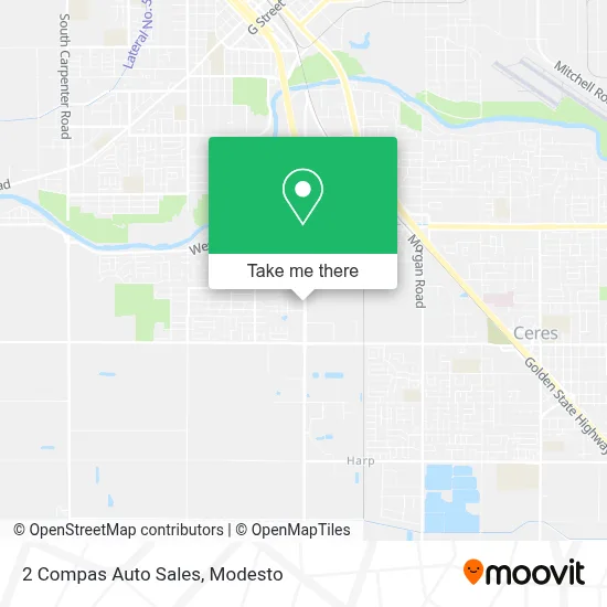 2 Compas Auto Sales map