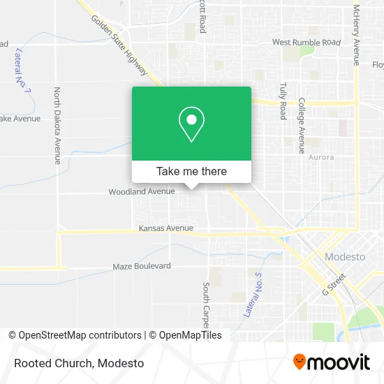 Rooted Church map