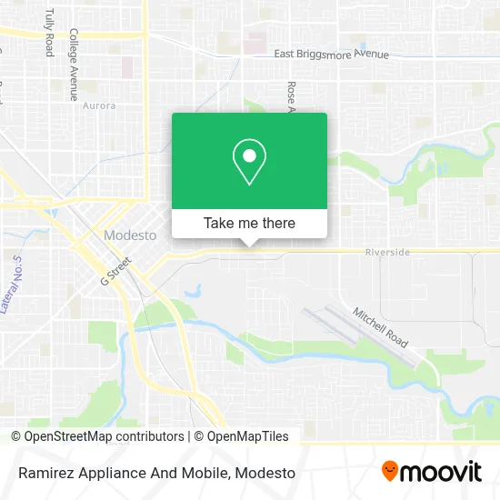 Ramirez Appliance And Mobile map