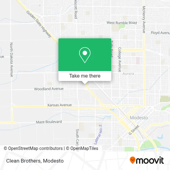Clean Brothers map