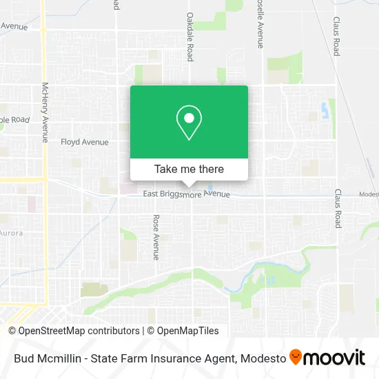 Bud Mcmillin - State Farm Insurance Agent map