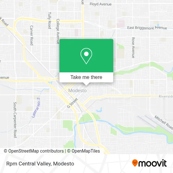 Rpm Central Valley map