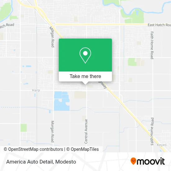 America Auto Detail map