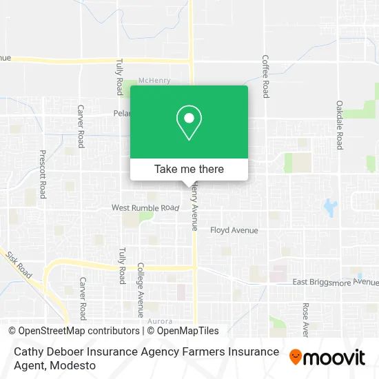 Cathy Deboer Insurance Agency Farmers Insurance Agent map