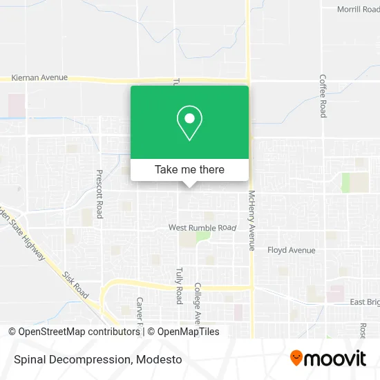 Spinal Decompression map