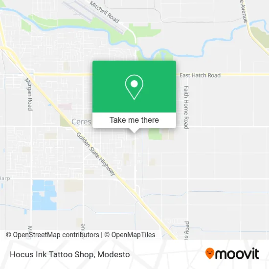 Hocus Ink Tattoo Shop map