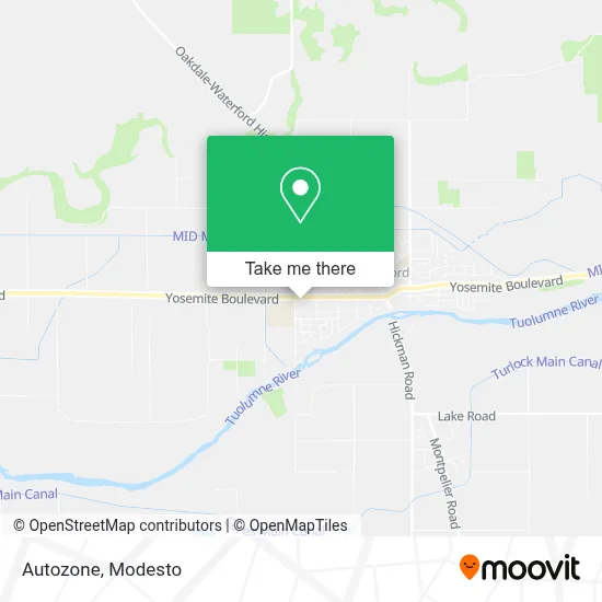 Autozone map