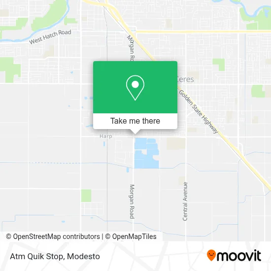 Atm Quik Stop map