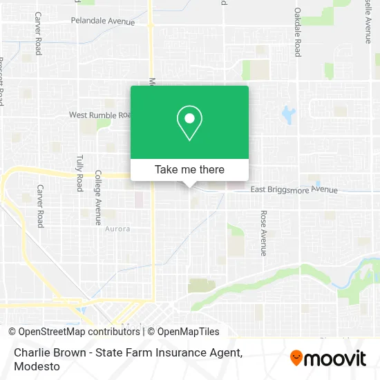 Charlie Brown - State Farm Insurance Agent map