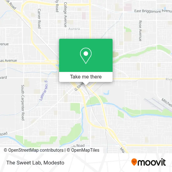 The Sweet Lab map