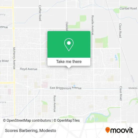 Scores Barbering map