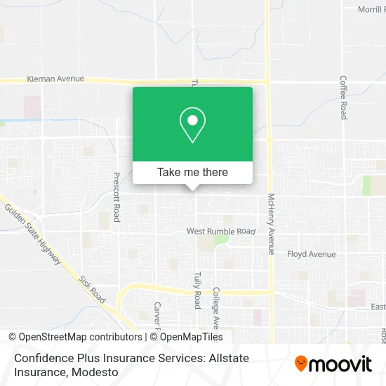 Confidence Plus Insurance Services: Allstate Insurance map