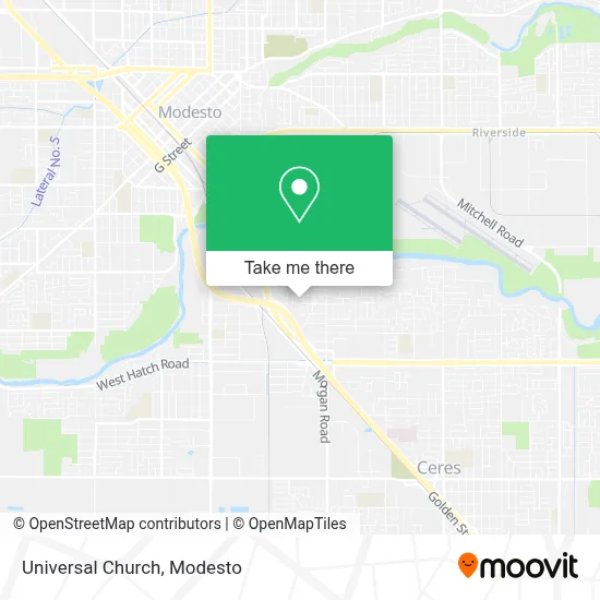Universal Church map