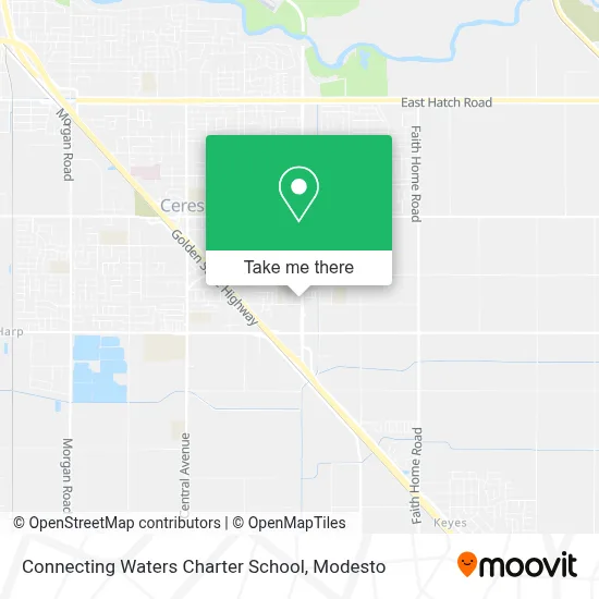 Connecting Waters Charter School map