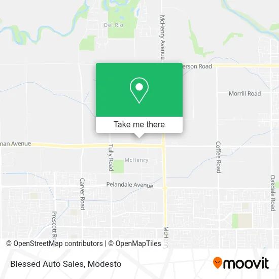 Blessed Auto Sales map