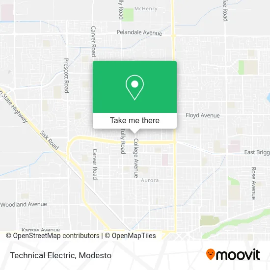 Technical Electric map