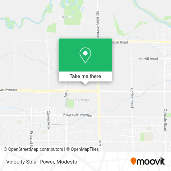 Velocity Solar Power map