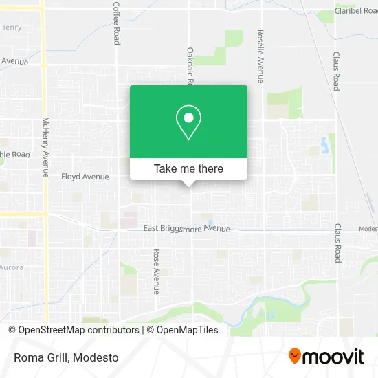 Roma Grill map