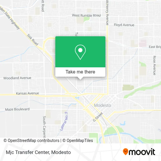 Mjc Transfer Center map