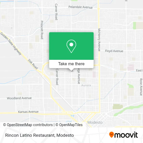 Rincon Latino Restaurant map