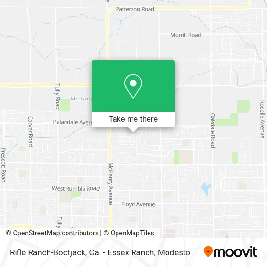 Rifle Ranch-Bootjack, Ca. - Essex Ranch map