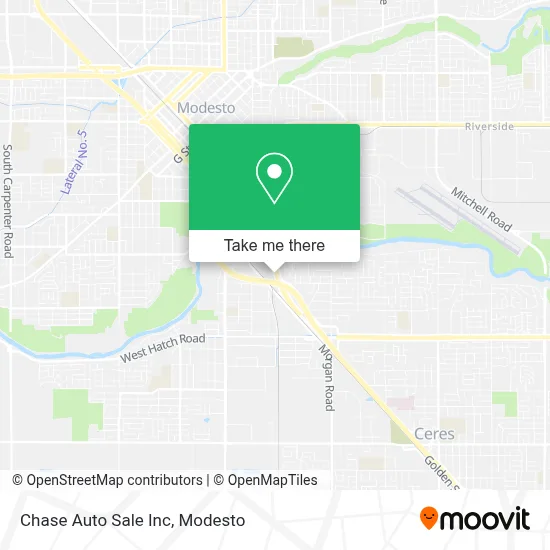 Chase Auto Sale Inc map