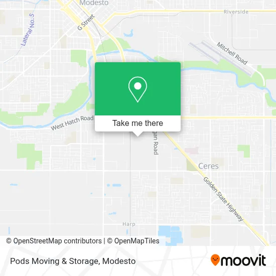 Pods Moving & Storage map