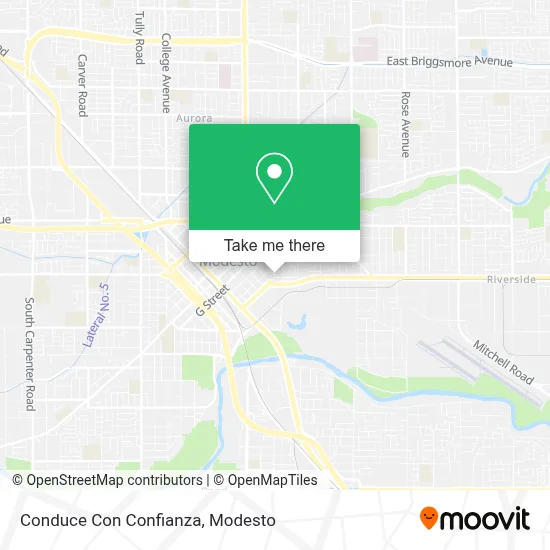 Conduce Con Confianza map