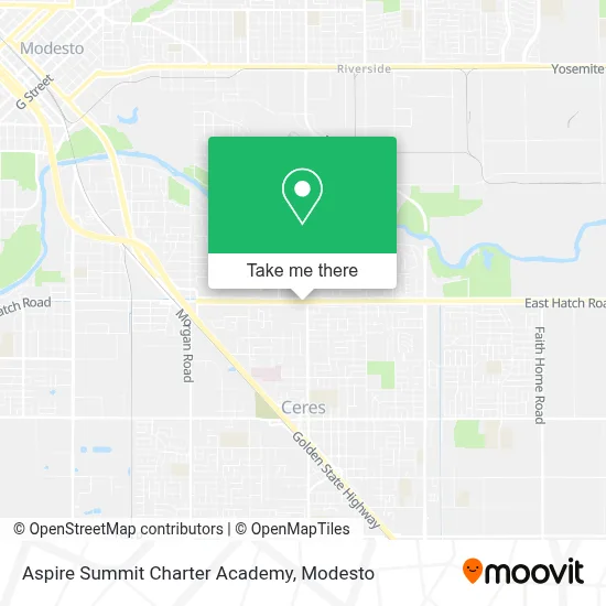 Aspire Summit Charter Academy map