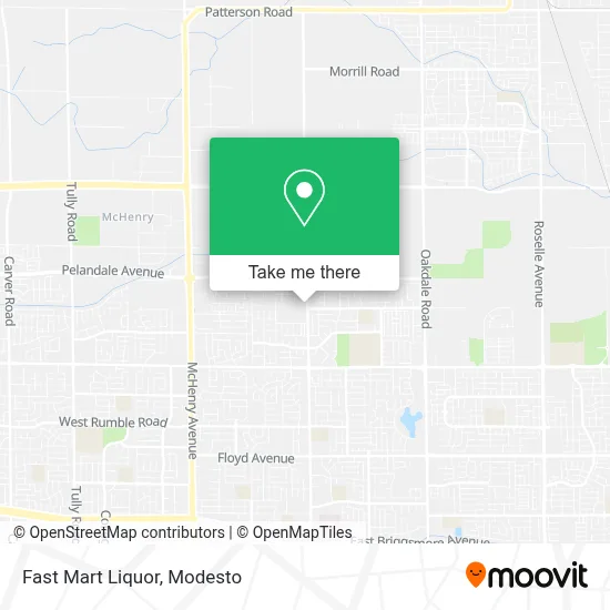Fast Mart Liquor map