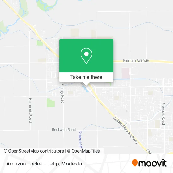Amazon Locker - Felip map