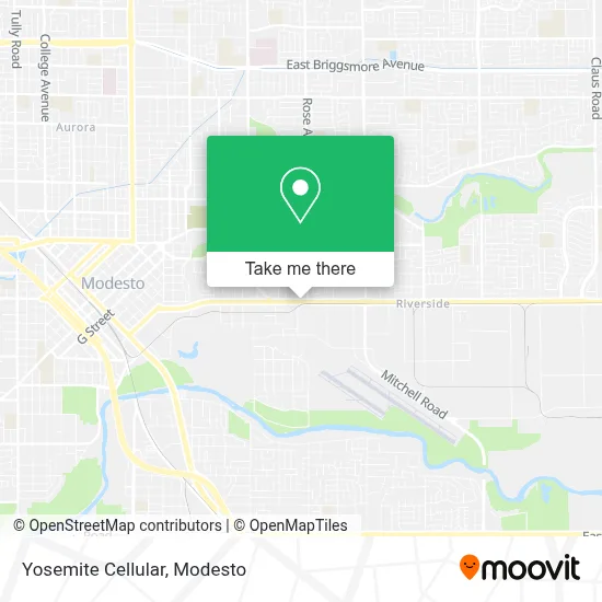 Yosemite Cellular map