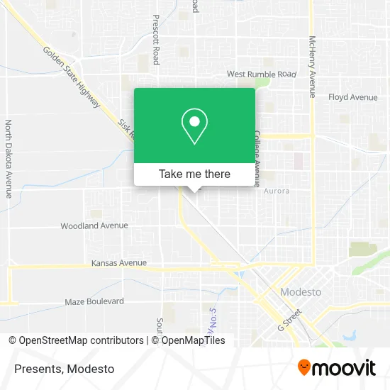 Presents map