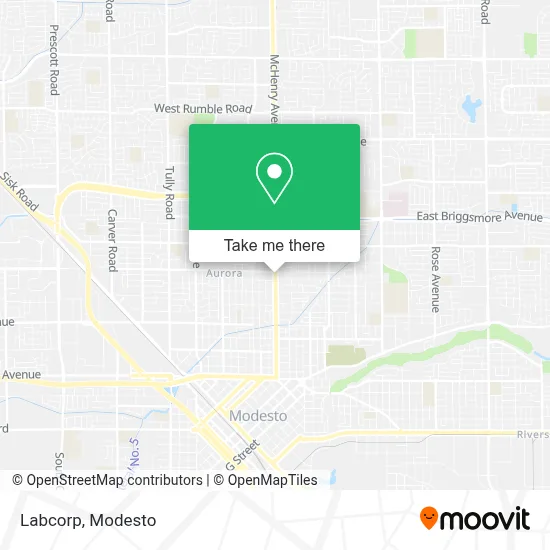 Labcorp map