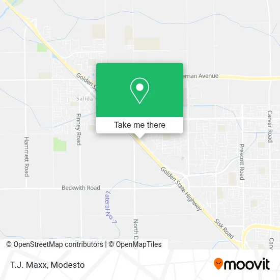 T.J. Maxx map