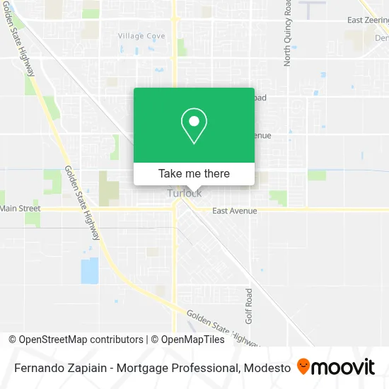Fernando Zapiain - Mortgage Professional map