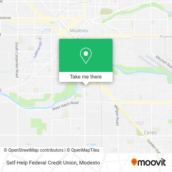 Self-Help Federal Credit Union map