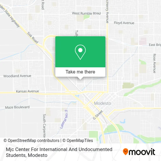 Mjc Center For International And Undocumented Students map
