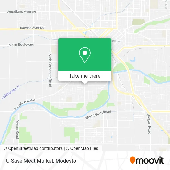 U-Save Meat Market map