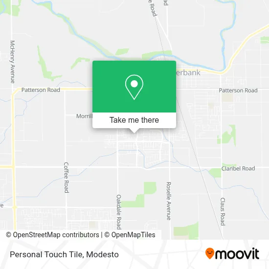Personal Touch Tile map
